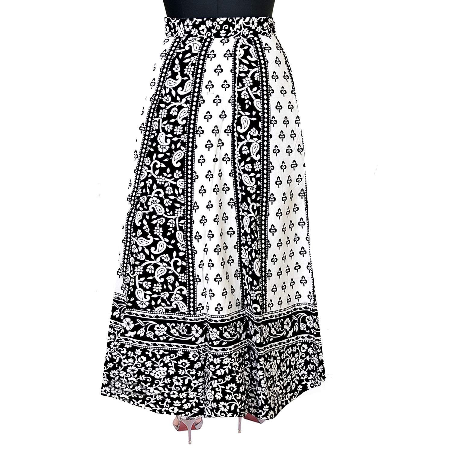 jwf cotton fabric women broomstick long