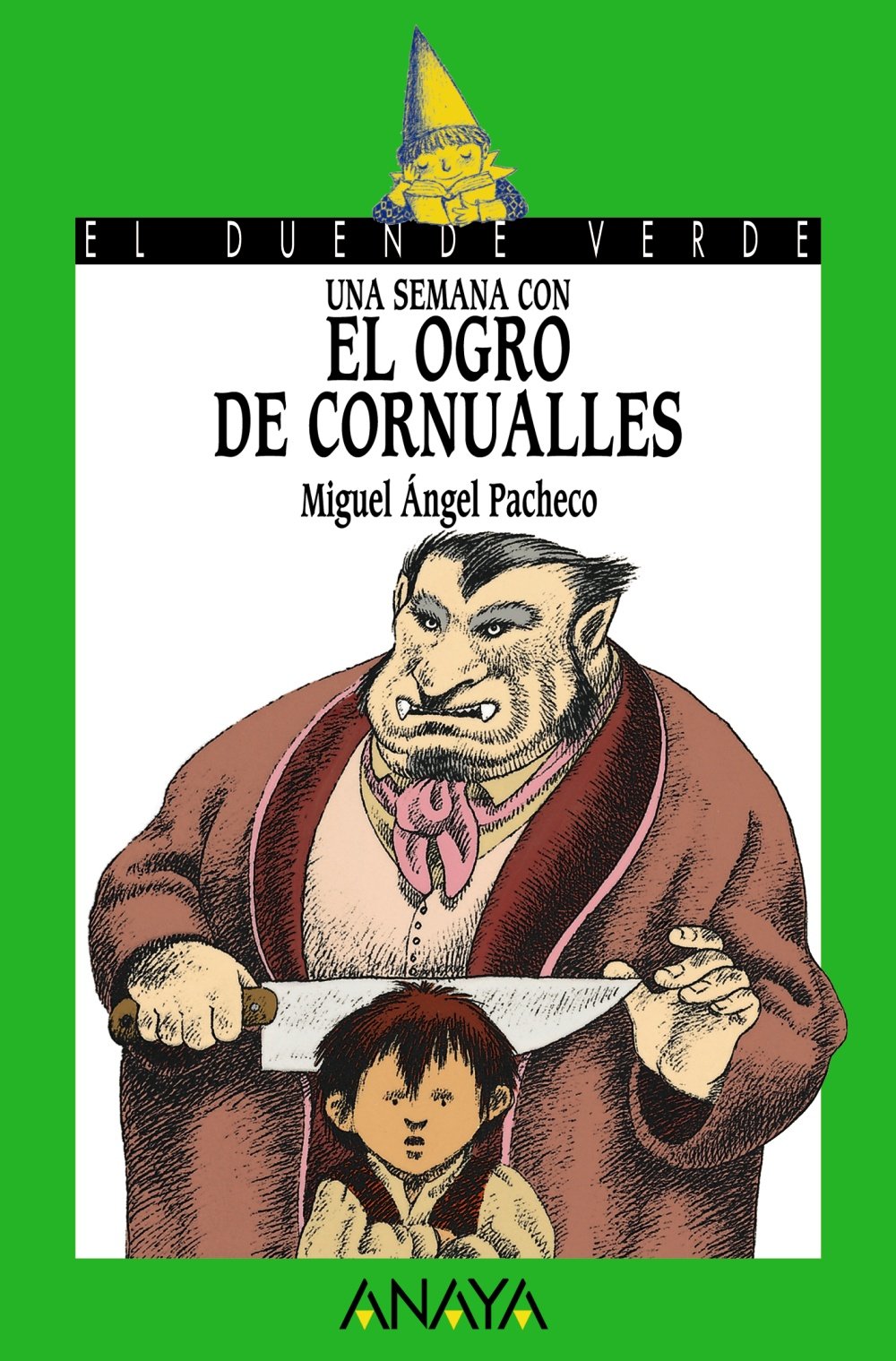 Portada de Una semana con el ogro de Cornualles (Literatura Infantil (6-11 Años) - El Duende Verde)