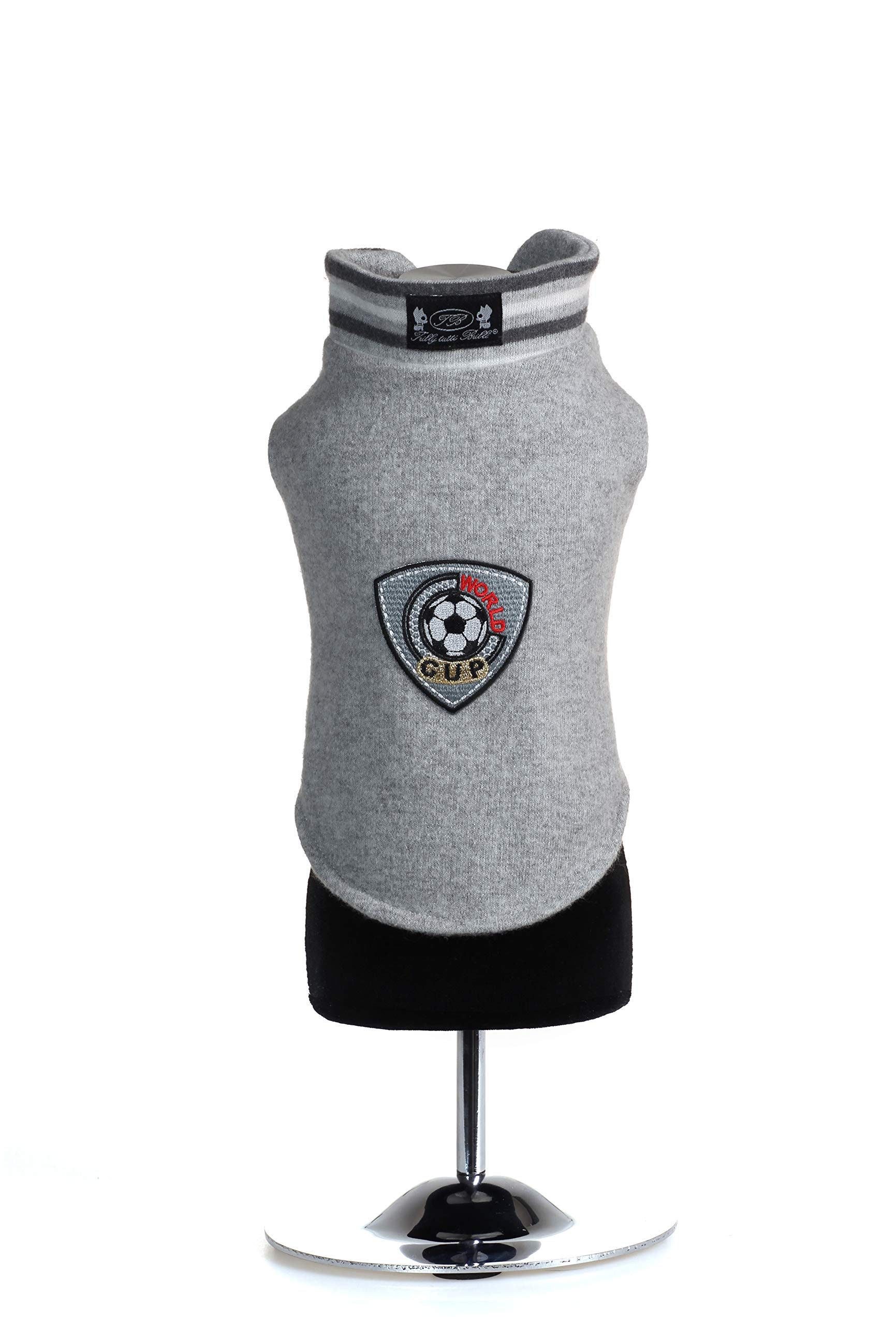 Trilly All Brilli Metellogris Metello Sweatshirt with Thermal Application, S, Grey