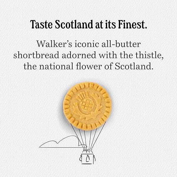 WALKER’S SHORTBREAD ROUNDS, PURE BUTTER SHORTBREAD COOKIES, SNACK PACK, 1.2 OZ (PACK OF 22)