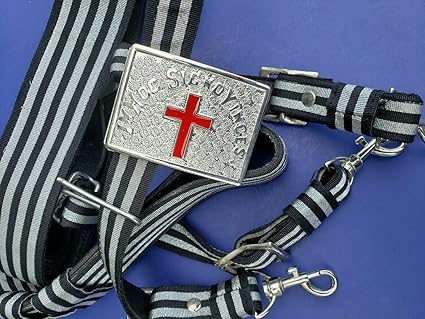 knights templar belt buckle