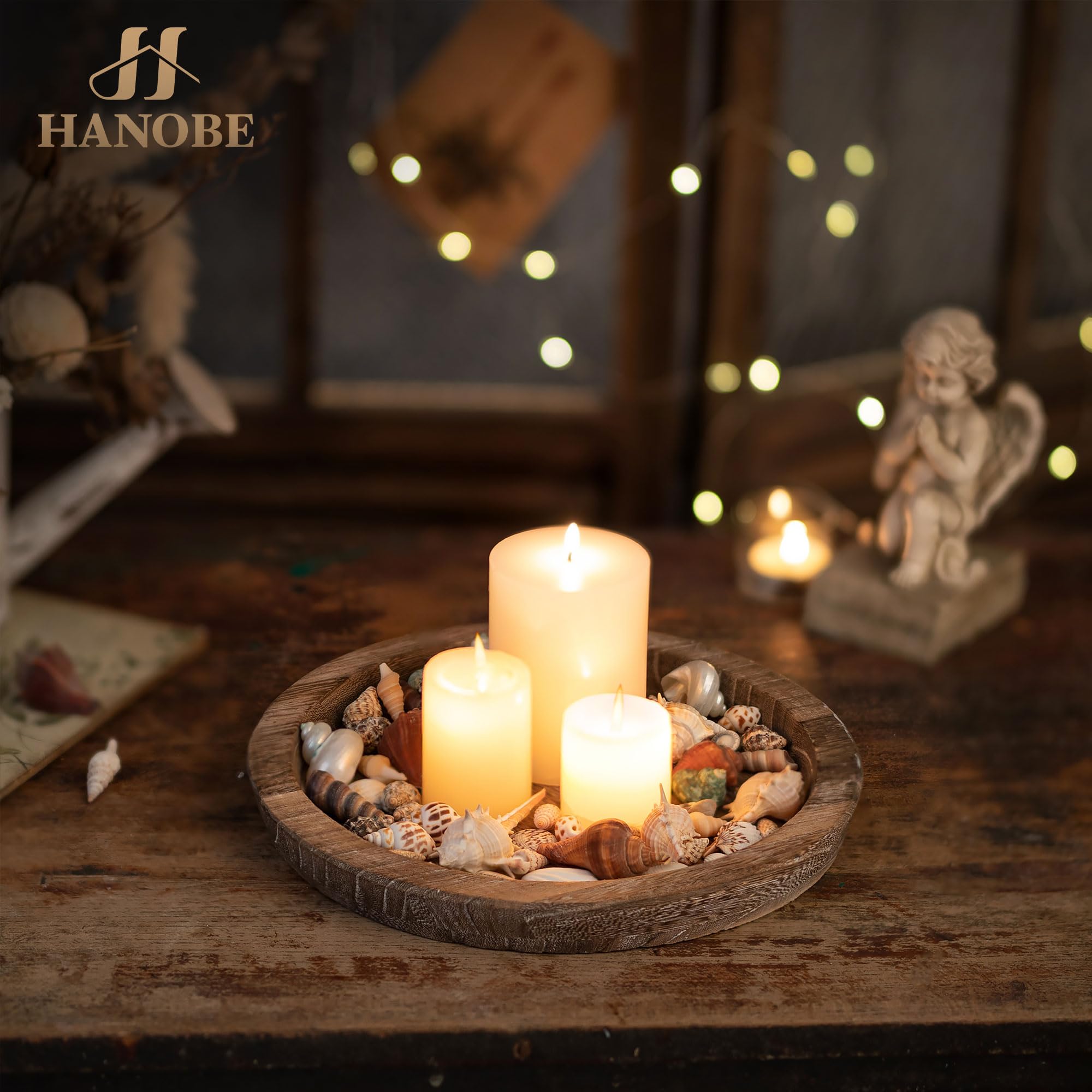 Hanobe Candle Plate