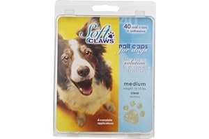 Canine Soft Claws Dog and Cat Nail Caps Take Home Kit, Medium, Natural