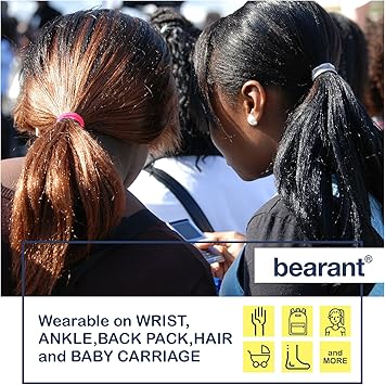 Amazon Com Bearant Elastic Lice Repellent Hair Bands Deet Free