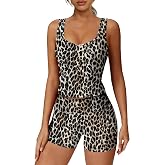 Alaroo Two Piece Workout Sets for Women Summer Casual Matching Short Set | U Neck Tank Top, High Waisted Shorts, Stretchy Fabric, Lounge Wear, Summer Vacation Set, Going Out Clothes, Casual Activewear