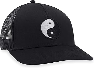 yin yang baseball cap