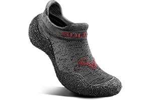 BULLIANT Men Slipper Socks,Grip Socks Hiking Water Shoes Barefoot Shoes for Outdoor Walking Exercises