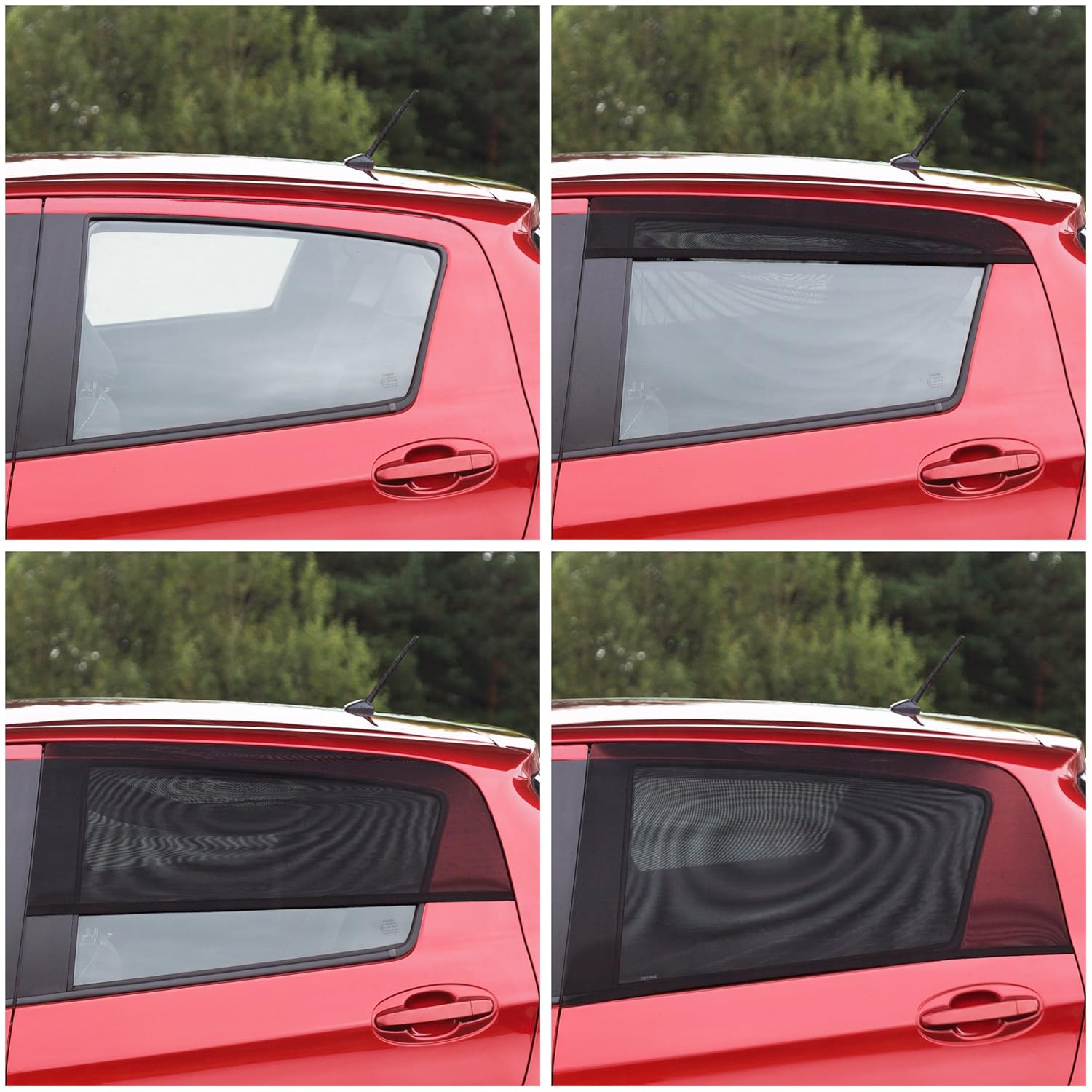 Lot De 2 Pare Soleil Pour Voiture Bebe Avec Protection Uv Pour Vos Enfants Fenetre De Voiture Abat Jour Pour Chien Fenetre De Voiture Soleil Housse Sans Colle Ou Ventouses Compatible