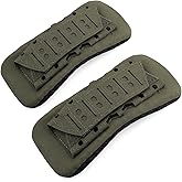 WYNEX Shoulder Strap Pad for Vest Carrier, 2 Pack Tactical Plate Shoulder Pads Strap Cushion Vest Accessories Shoulder Pads Soft Mesh Pads with Tactical Gear for Men