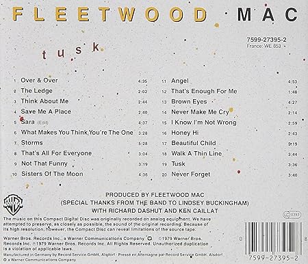 Fleetwood Mac Tusk Amazon Com Music