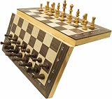 Lexibook Chessman Giant Wood Pro Chess Set CGM1000 Magnetic Board view 2