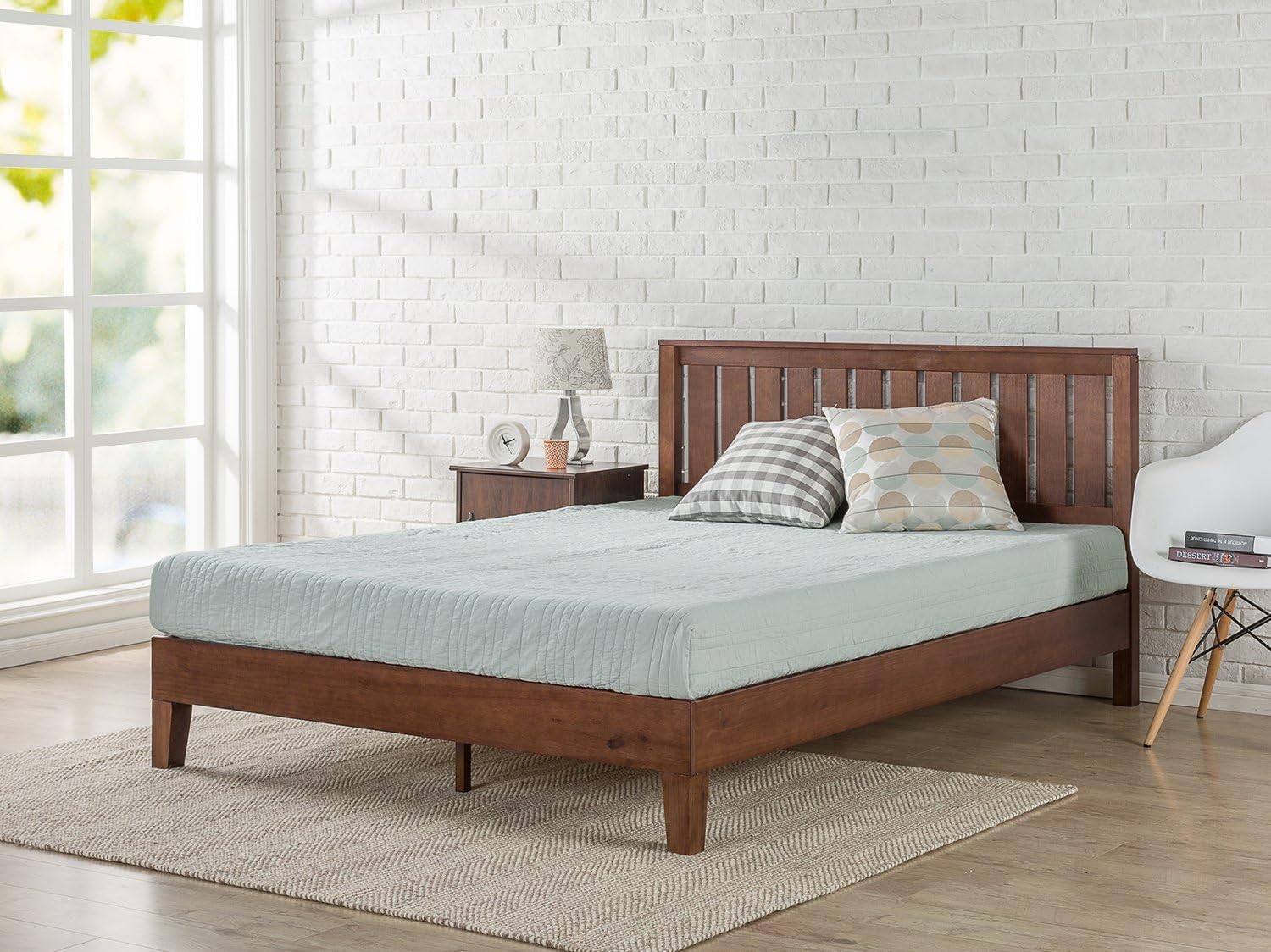 Best Brown Wood Double Bed Frame