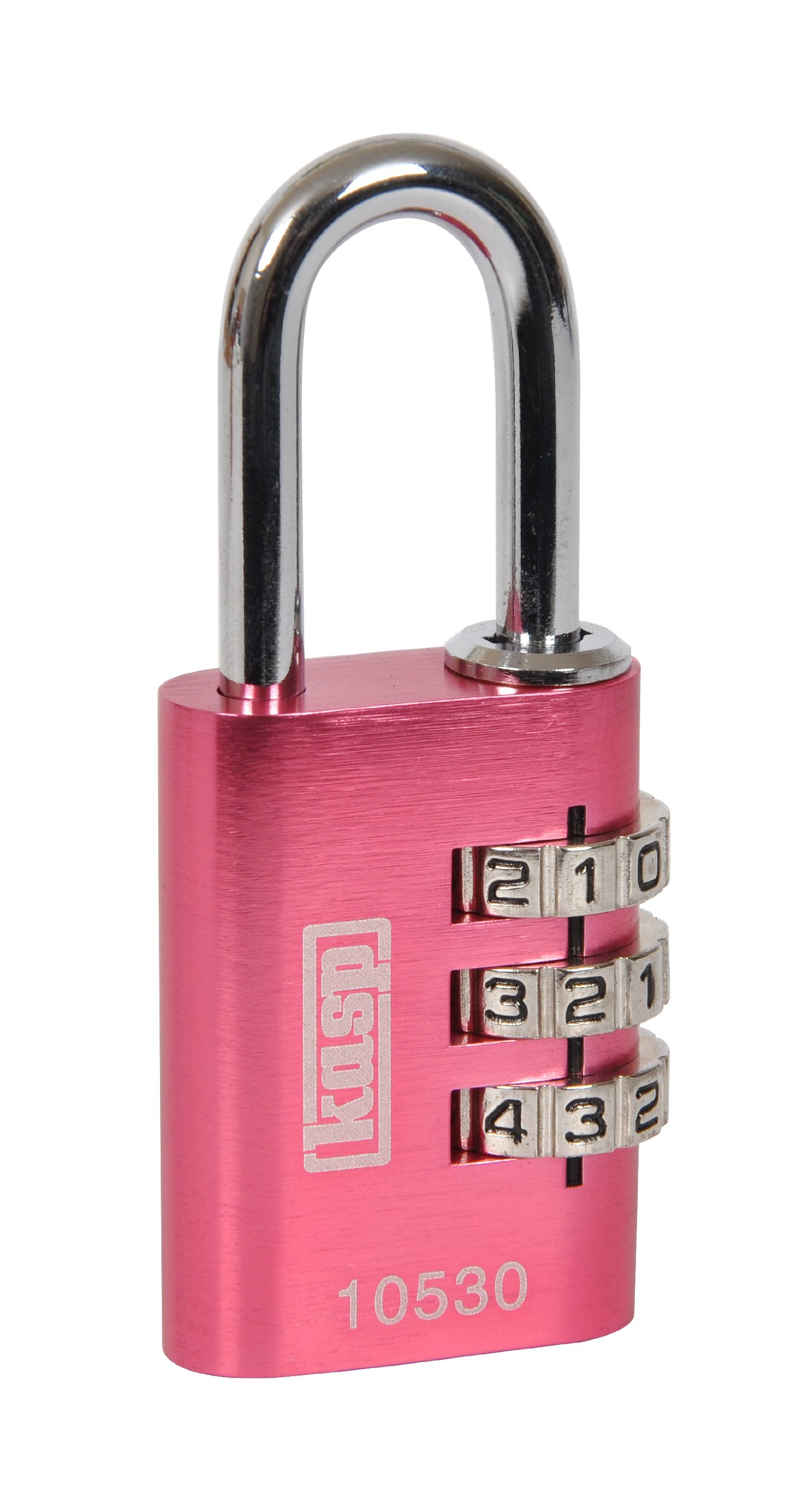 Kasp K10530PIND 105 Series Aluminium Combination Padlock - Pink