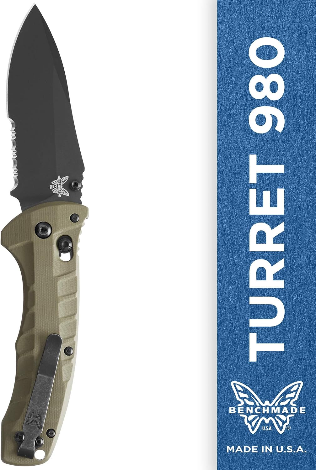 Benchmade - Turret 980, EDC Folding Knife