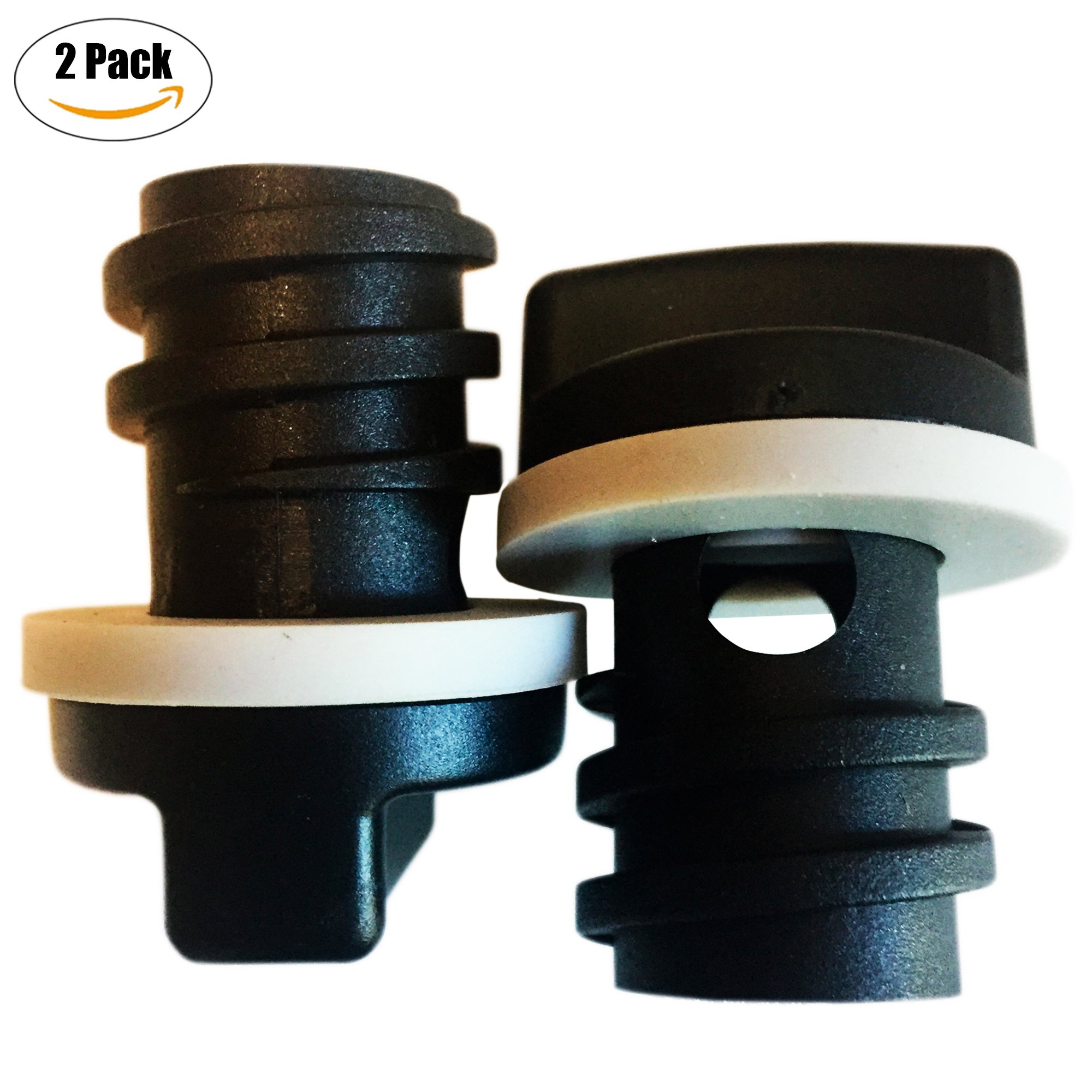 2Pack of Replacement Drain Plugs for Yeti Coolers Ergonomically