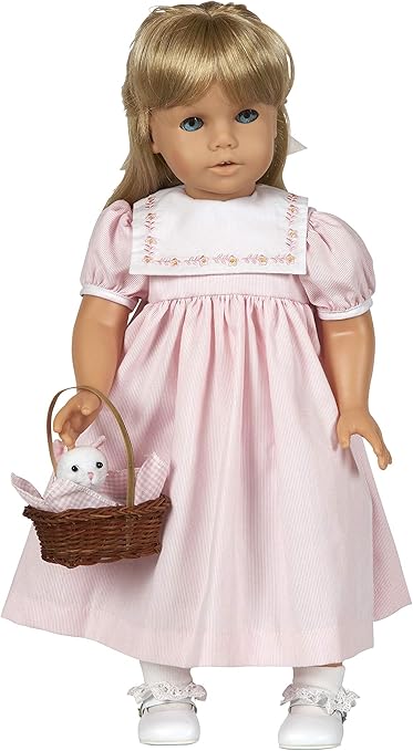 american girl doll pink dress