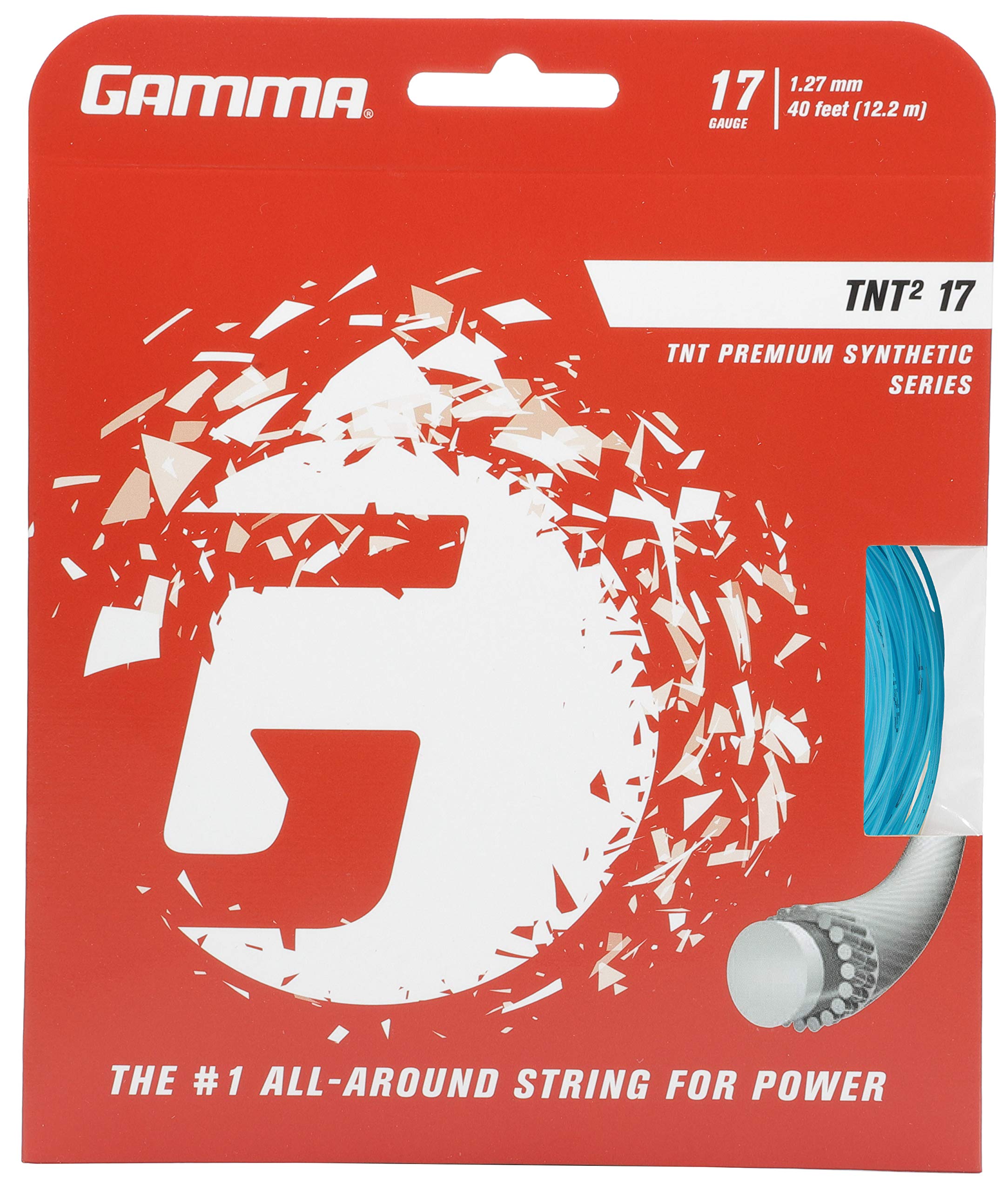 Gamma Sports TNT2 17g String - Blue