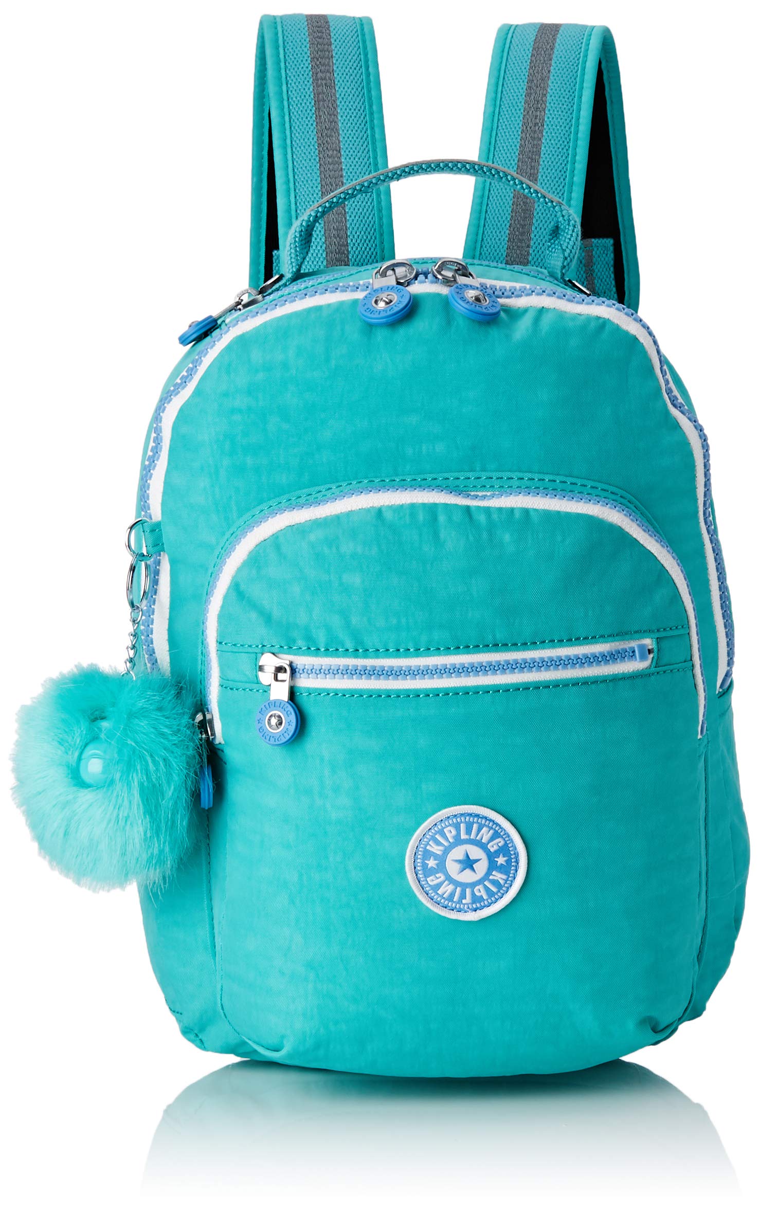 Kipling Seoul GO S Children's Backpack, 35 cm, 14 liters, Blue (Deep Aqua C)