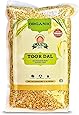 Laxmi Organic Toor Dal, Traditional Indian Split Yellow Peas - 2lb Bag