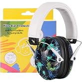 PROHEAR 032 Kids Ear Protection, 25 NRR Noise Reduction Ear Muffs, Noise Cancelling Headphones for Kids, Autism &amp; Sensory Sensitive Children, for School, Concerts, Fireworks &ndash; Graffiti Pattern
