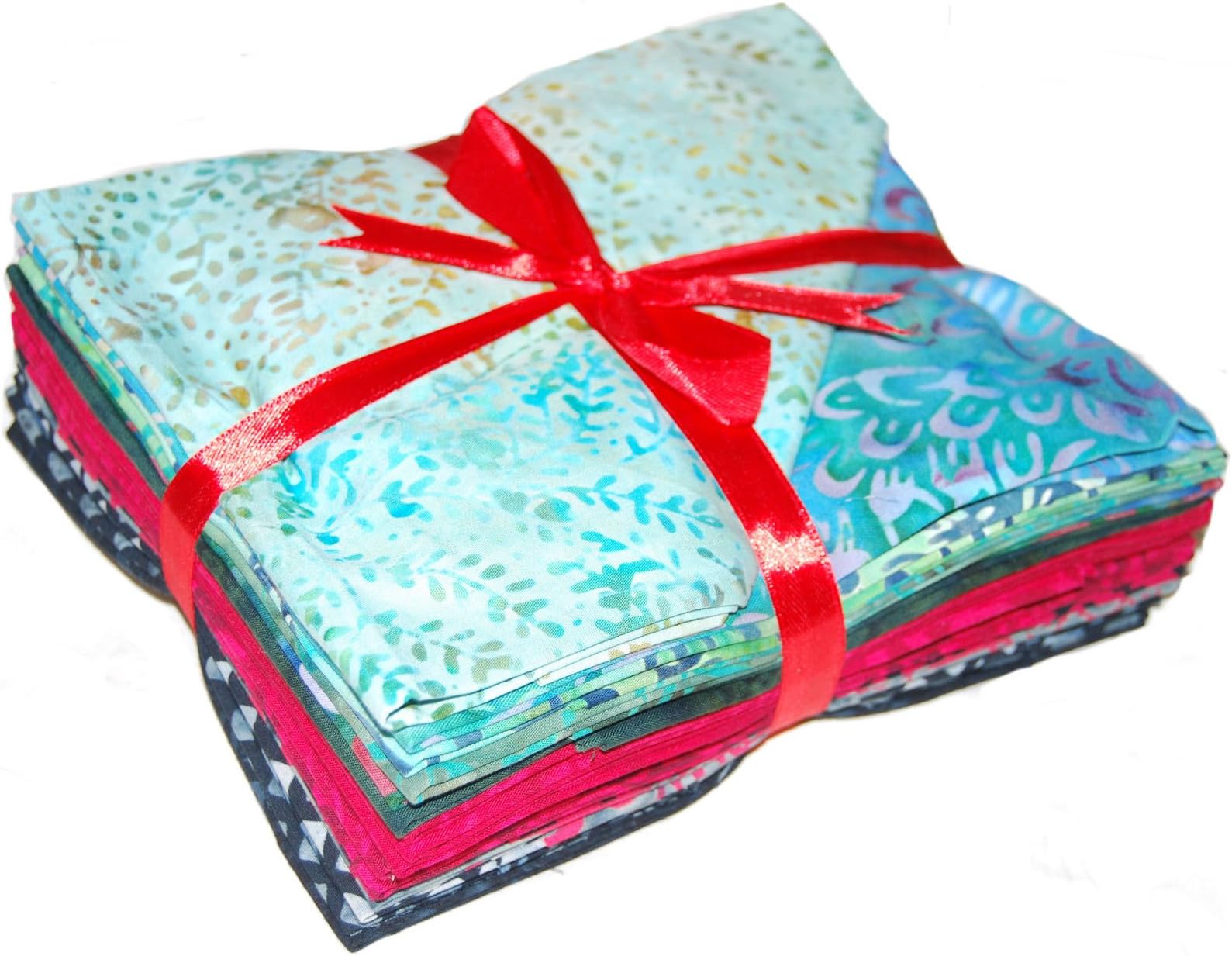 Manju FABRIC Real Indonesian Batik Fat Quarter Patches - 20" x 22" x 18 patch