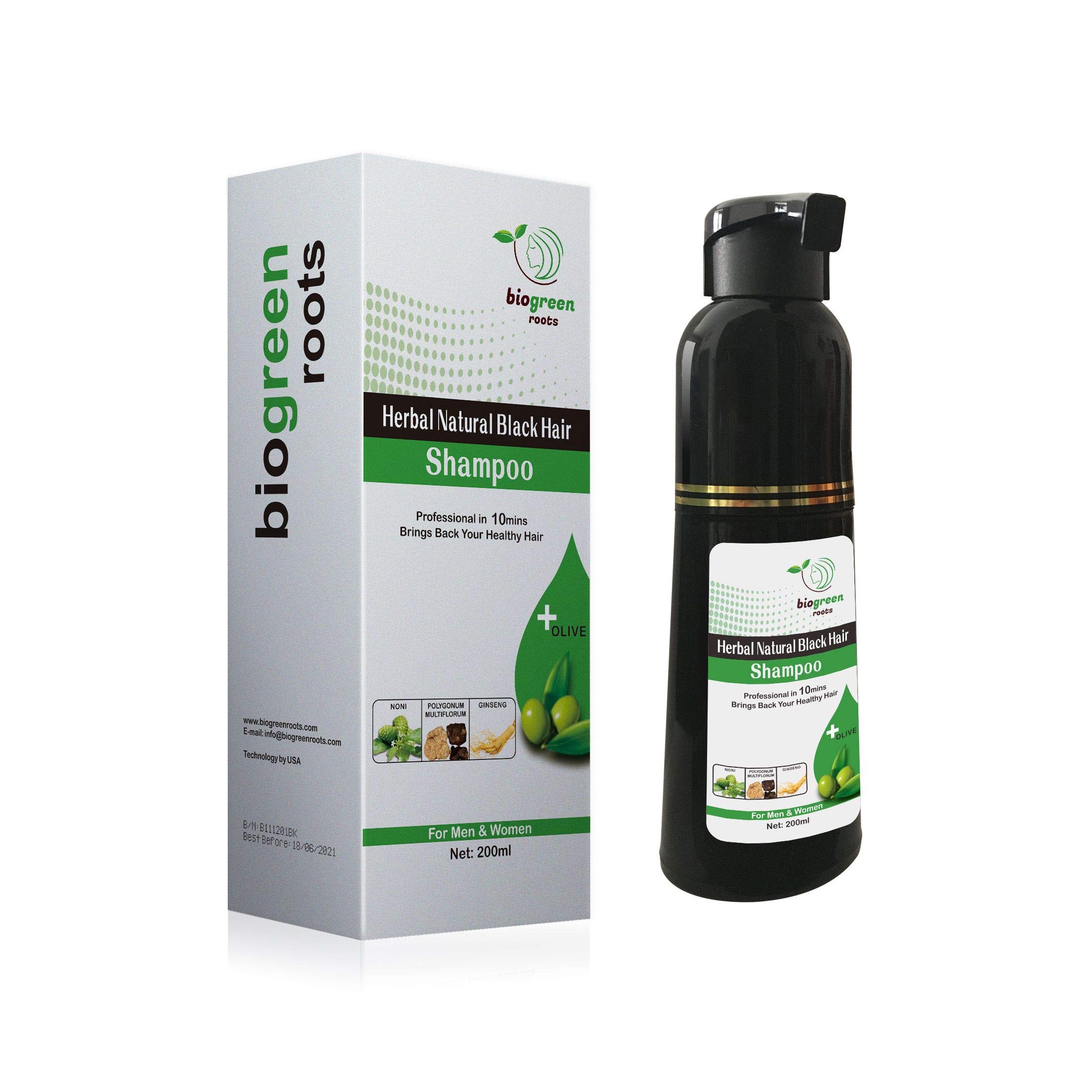 Herbal Natural Black Hair Shampoo Buy Online In Qatar Beauty
