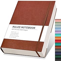 RETTACY Journaling Notebooks, A4 Lined Notebook