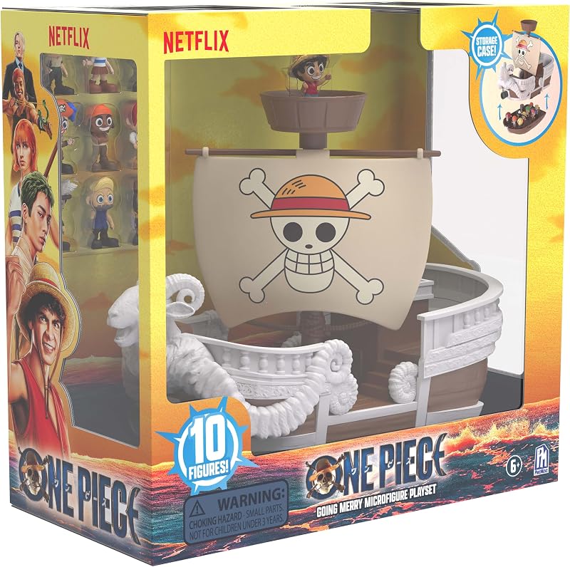 One Piece - Juego de microfiguras Going Merry Boat — foto 1 de 6