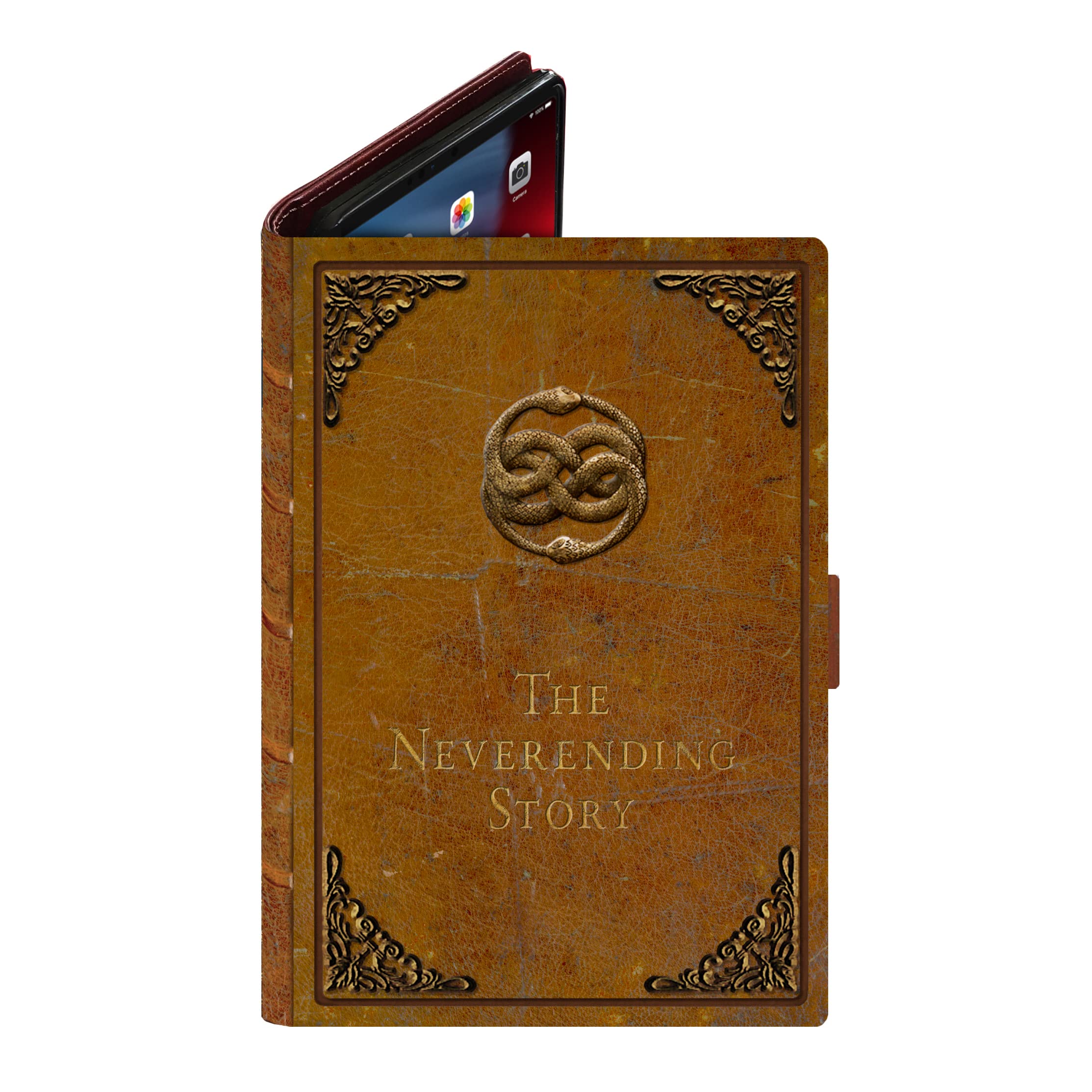 Universal Book Look ipad, Kindle Fire and 7 to 10 Inch Tablet Case (Neverending Story (9-10 Inch Size)) — image 1