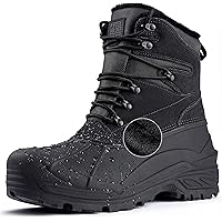 Amazon.com | NORTIV 8 Men's Insulated Waterproof Winter Snow Boots