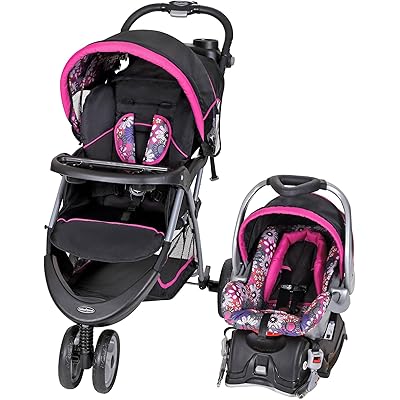 Baby Trend EZ Ride Sistema de Viaje en Floral Dominican Republic