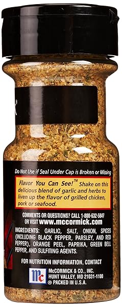 MCCORMICK GRILL MATES MONTREAL CHICKEN SEASONING, 2.75 OZ