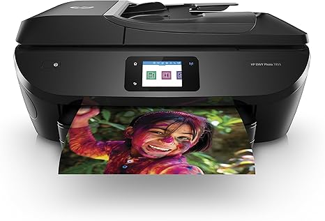 Amazon.com: HP ENVY Photo 7855 All in One Photo Printer with Wireless Printing, HP Instant Ink ready, Works with Alexa (K7R96A): Electronics