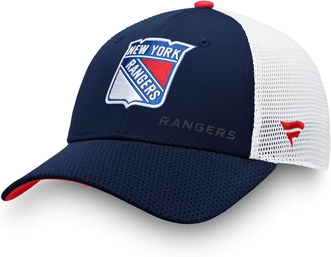 Fanatics NHL Basecap New York Rangers Cap Authentic Pro Rinkside Flex