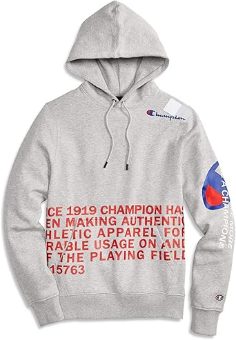 champion super fleece behind the label hoodie