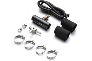 REDROCK PERFORMANCE Auxiliary Fuel Tank Install Kit 11025 Diesel Installation Kit Compatible with Rds Auxiliary Fuel Tank Gravity Fueled Auxiliary Fuel Tank and Newer Models with 1½" Fill Line