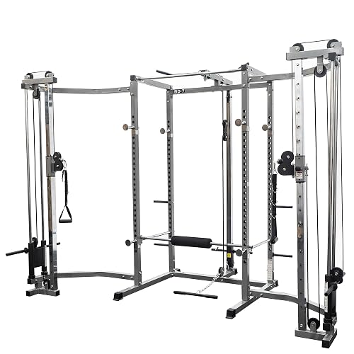 Valor Fitness Power Rack - Squat Rack and Bench Press Power Cage with ...