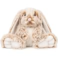 Bunny Microwavable & Weighted Stuffed Animals - 1.5 Lbs Unscented Heating Pad for Period Cramps Pain Relief and Anxiety, Cute