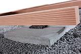 Wolfcraft 20 Deck Support Pads 10mm 90x90mm Wood Joist Protection Decking view 3