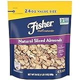 FISHER Chef's Naturals Sliced Almonds, 24oz, Naturally Gluten Free, No Preservatives, Non-GMO