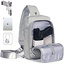 Sling bag with gun holster Clearance