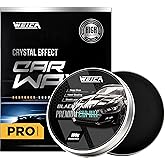 WEICA Car Wax for Dark Color Cars | Black, Charcoal, Midnight Blue | Liquid Depth & Sun Swirl Defender | 180g