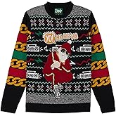 The Ugly Sweater Co. Interactive Ugly Christmas Sweaters for Holiday Fun Tacky Unisex Design, Perfect Snug Fit Breathable