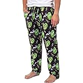 Rick and Morty Mens' TV Show Series Portal Tossed Print Sleep Pajama Pants