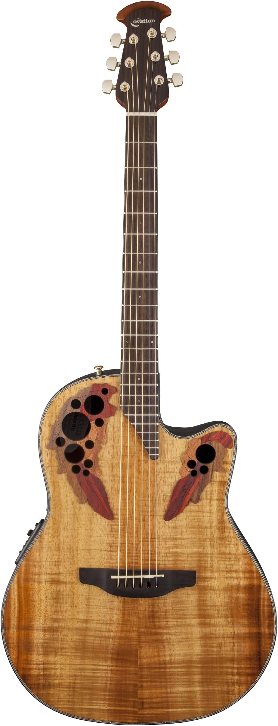 CE44P-FKOA Celebrity Elite Flamed Koa