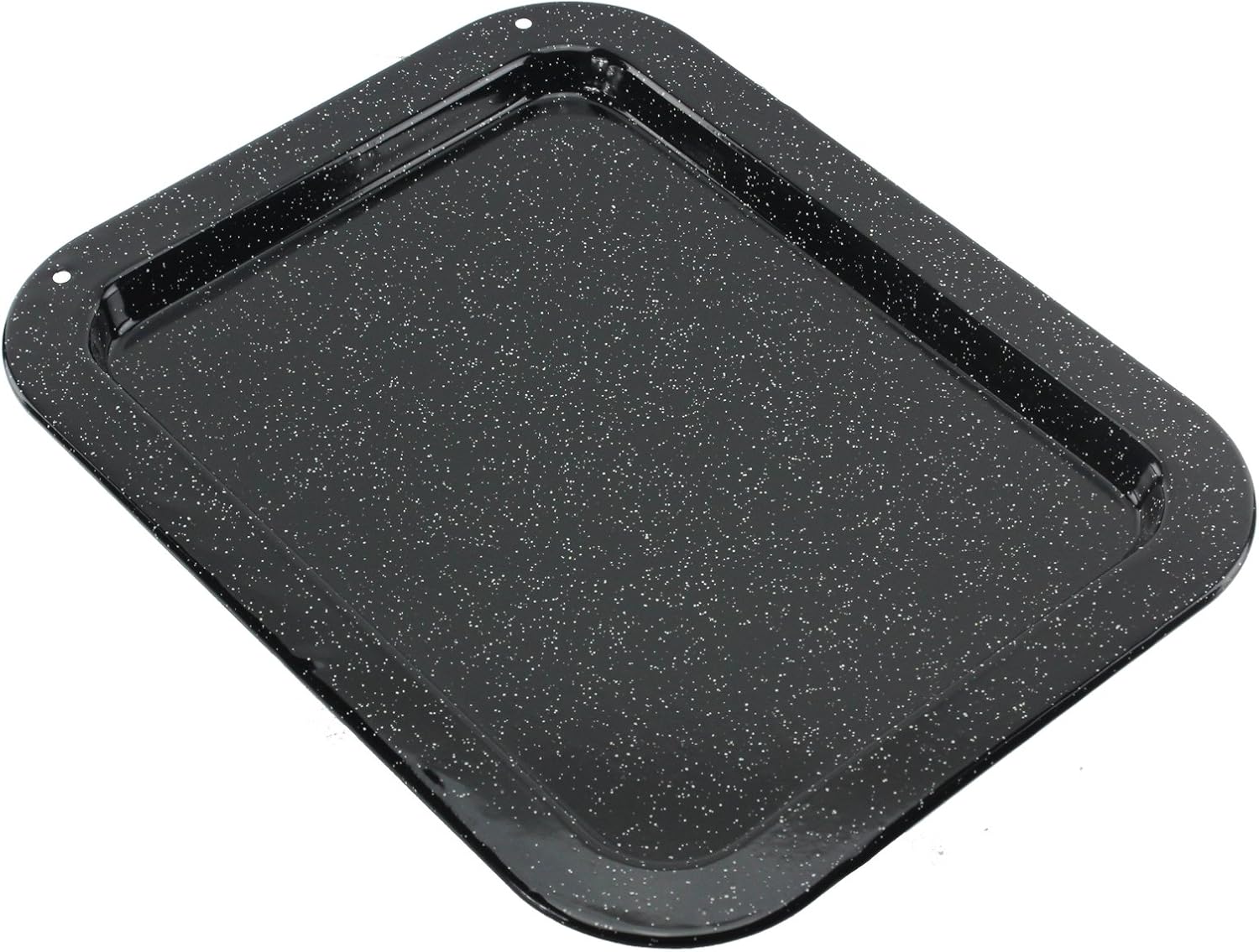 SPARES2GO Shallow Medium Vitreous Enamel Oven Baking Tray Amazon.co.uk Kitchen & Home
