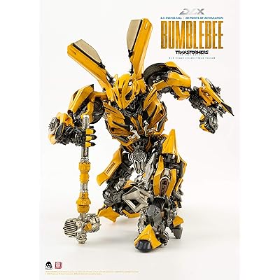 Buy Threezero Transformers The Last Knight Bumblebee Dlx Scale Collectible Figure Online In Poland B08p1dw7x8 - roblox transformers how to use bumblebee's cannon from