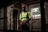 Blackrock Red Hard Hat Safety Helmet Unisex UK EN 397 HDPE 2012 view 2