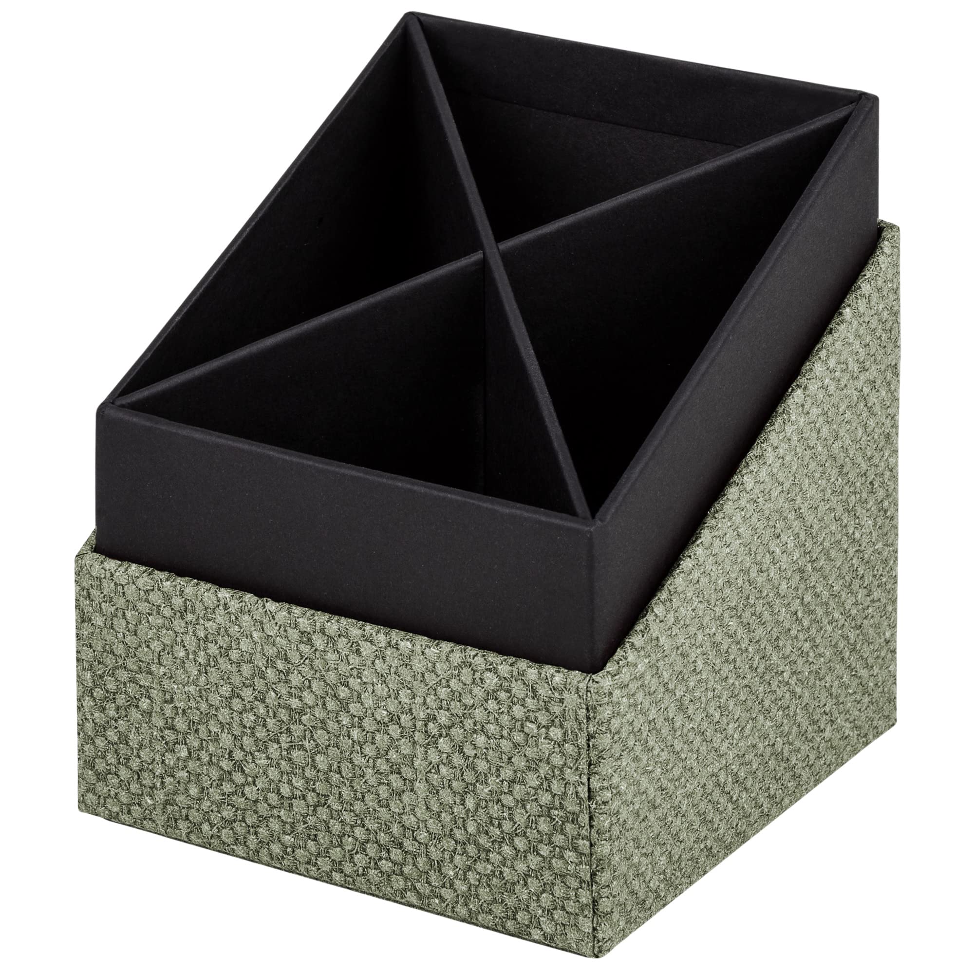 Rössler Papier 1331452670 - S.O.H.O. Etui, 86 x 86 x 100 mm, Special Line Sage, 1 stuk