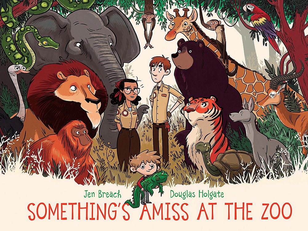 Amazon Something S Amiss At The Zoo Official Pokemon Ear Breach Jen Children S Books